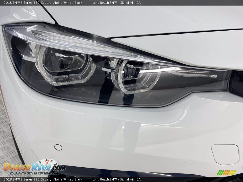 2018 BMW 3 Series 330i Sedan Alpine White / Black Photo #7