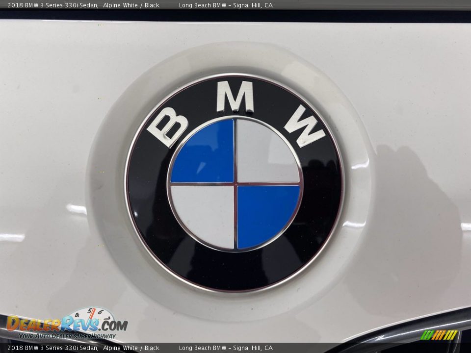2018 BMW 3 Series 330i Sedan Alpine White / Black Photo #8