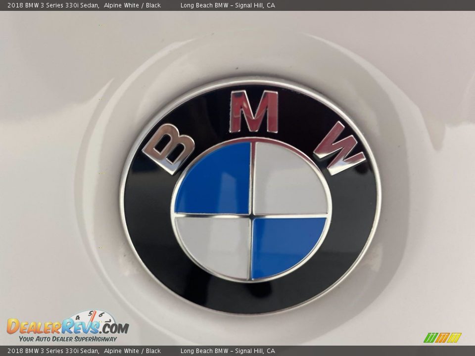 2018 BMW 3 Series 330i Sedan Alpine White / Black Photo #10