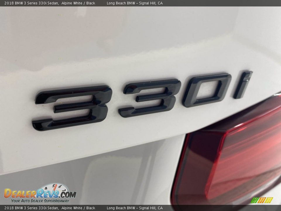 2018 BMW 3 Series 330i Sedan Alpine White / Black Photo #11