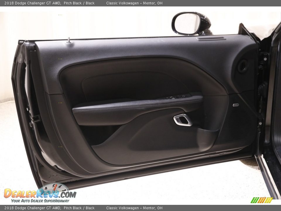 2018 Dodge Challenger GT AWD Pitch Black / Black Photo #4