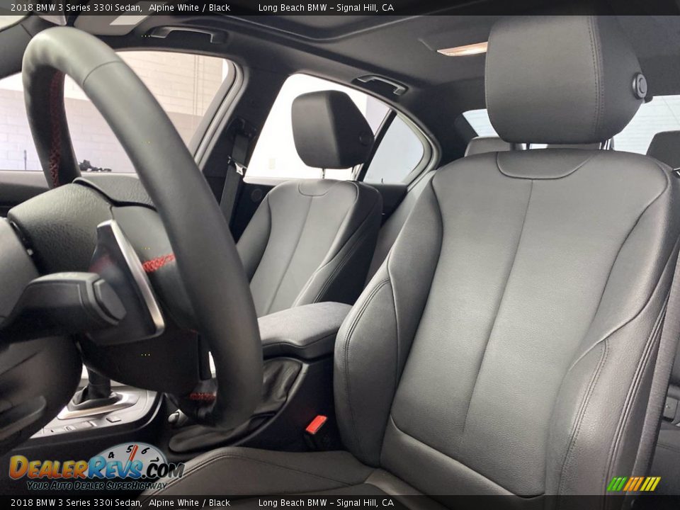 2018 BMW 3 Series 330i Sedan Alpine White / Black Photo #17
