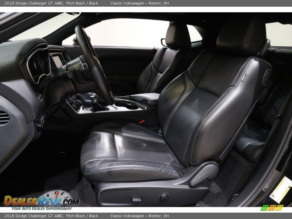 2018 Dodge Challenger GT AWD Pitch Black / Black Photo #5