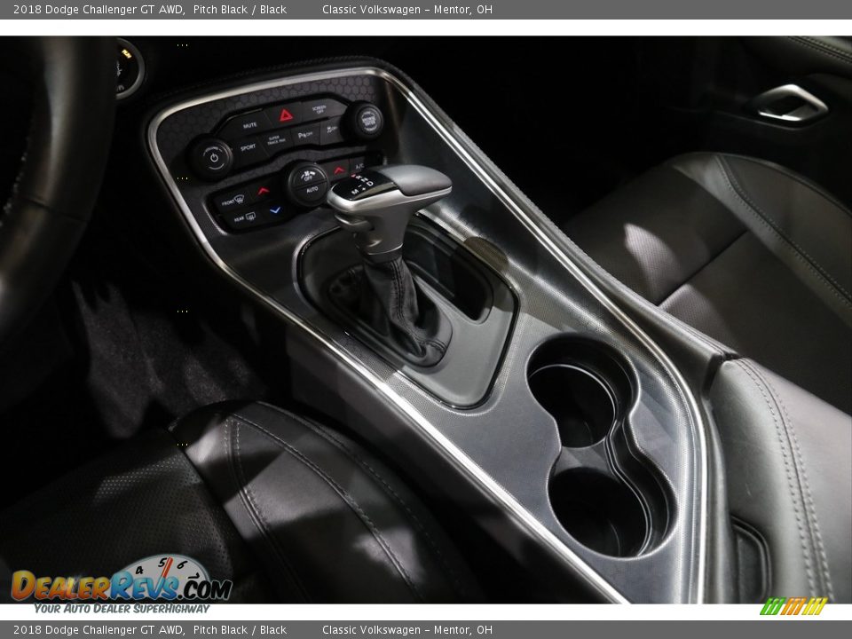 2018 Dodge Challenger GT AWD Pitch Black / Black Photo #16