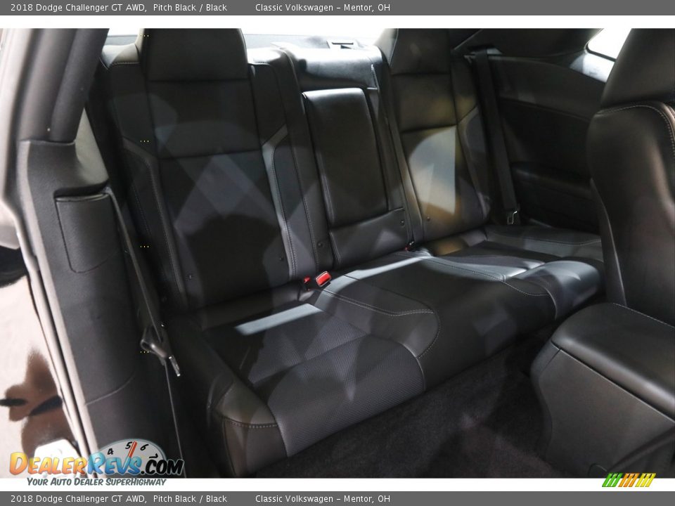 2018 Dodge Challenger GT AWD Pitch Black / Black Photo #18