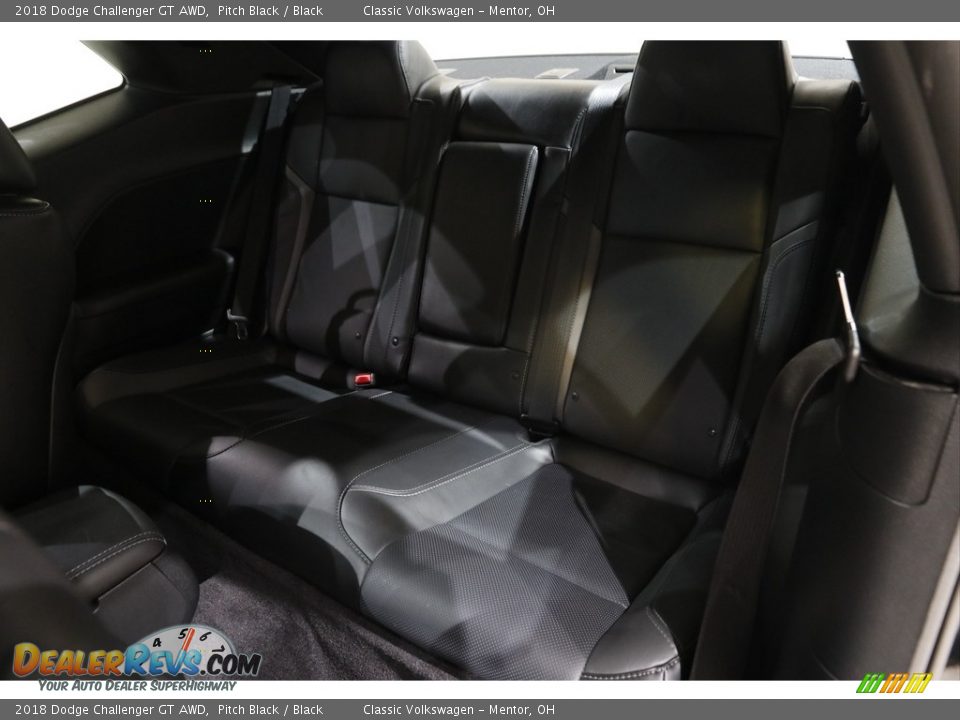 2018 Dodge Challenger GT AWD Pitch Black / Black Photo #19
