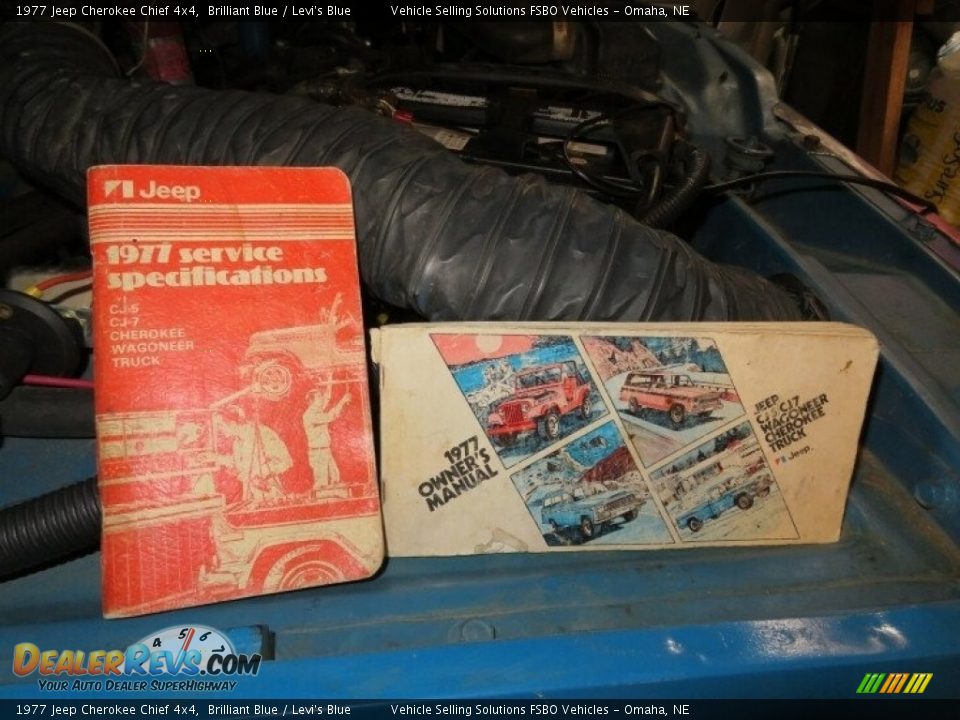 Books/Manuals of 1977 Jeep Cherokee Chief 4x4 Photo #32
