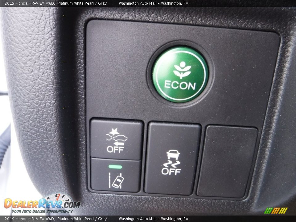 2019 Honda HR-V EX AWD Platinum White Pearl / Gray Photo #16