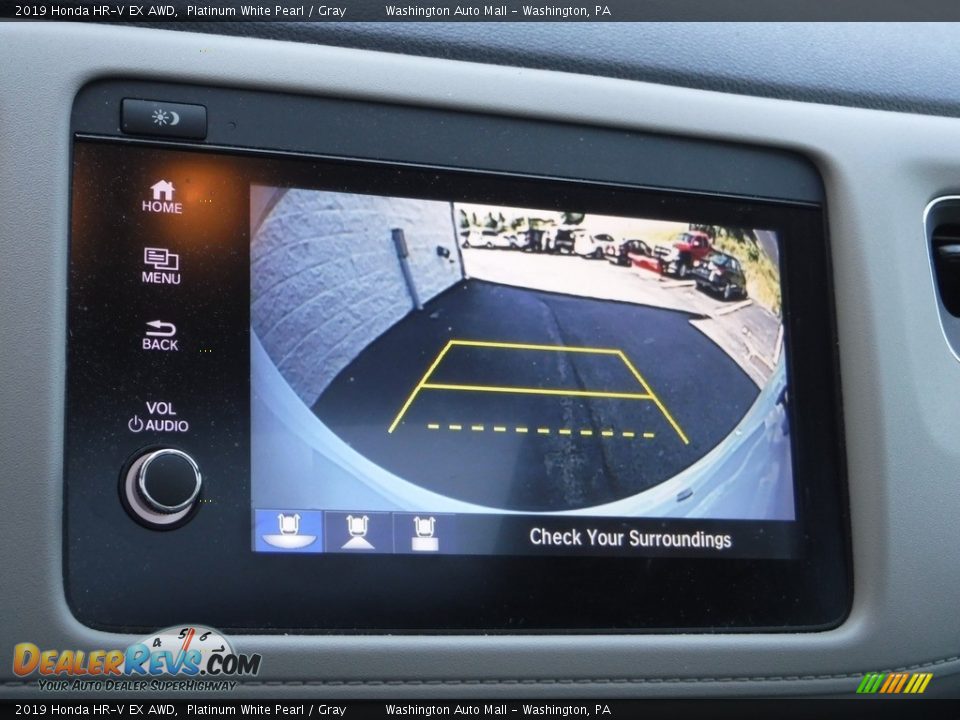 2019 Honda HR-V EX AWD Platinum White Pearl / Gray Photo #20