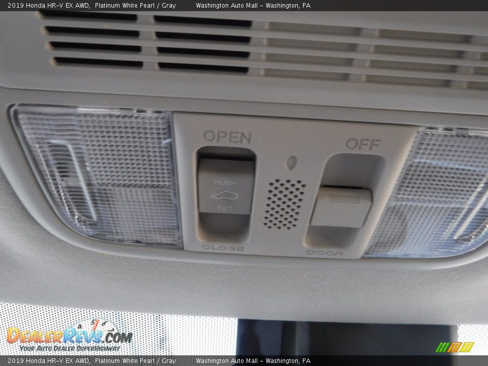 2019 Honda HR-V EX AWD Platinum White Pearl / Gray Photo #22