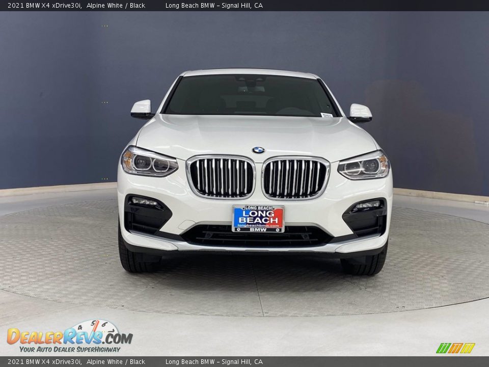 2021 BMW X4 xDrive30i Alpine White / Black Photo #2