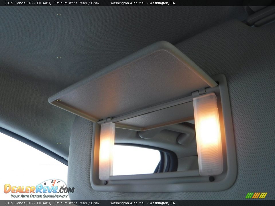 2019 Honda HR-V EX AWD Platinum White Pearl / Gray Photo #23
