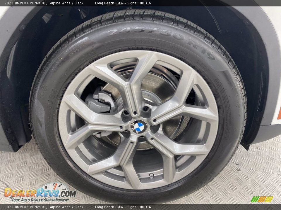 2021 BMW X4 xDrive30i Alpine White / Black Photo #3
