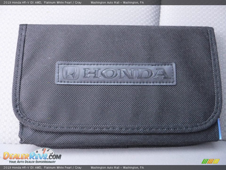 2019 Honda HR-V EX AWD Platinum White Pearl / Gray Photo #25
