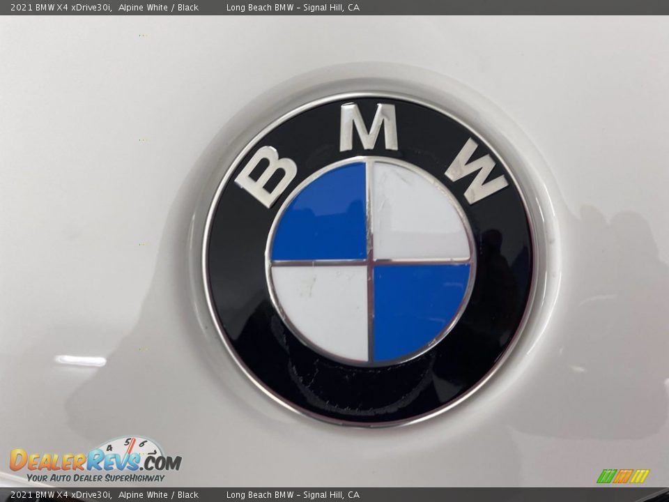 2021 BMW X4 xDrive30i Alpine White / Black Photo #5