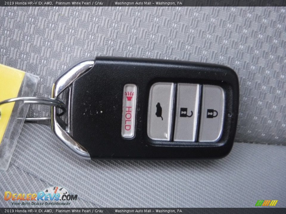2019 Honda HR-V EX AWD Platinum White Pearl / Gray Photo #26