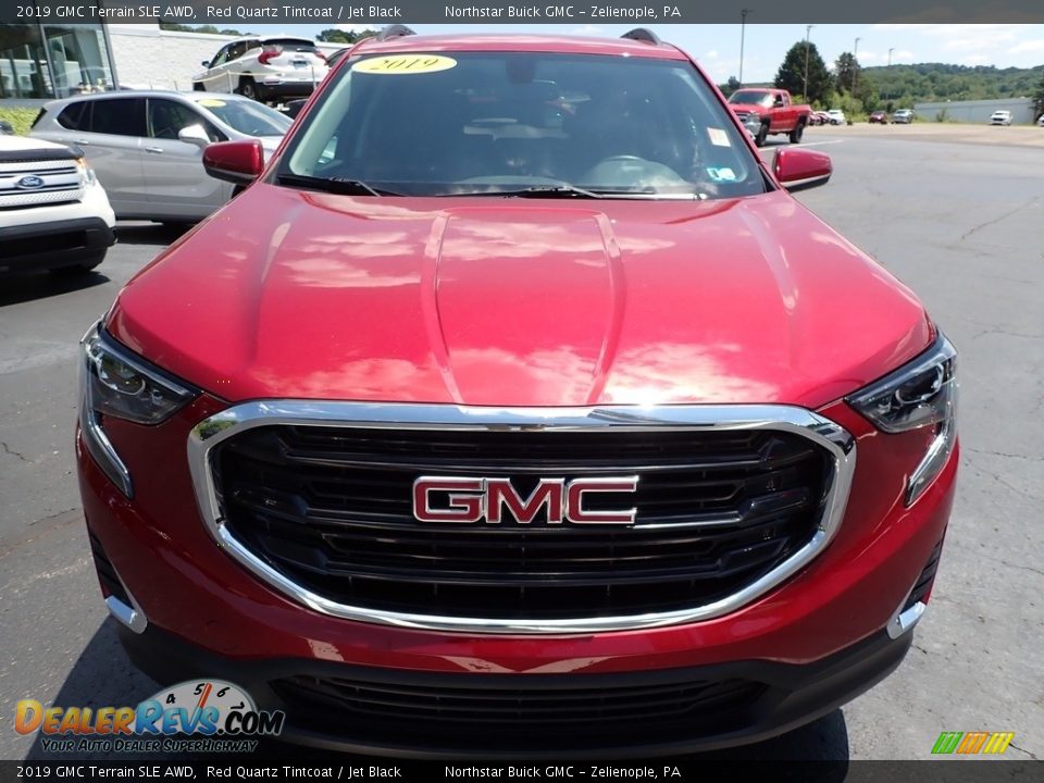 2019 GMC Terrain SLE AWD Red Quartz Tintcoat / Jet Black Photo #3