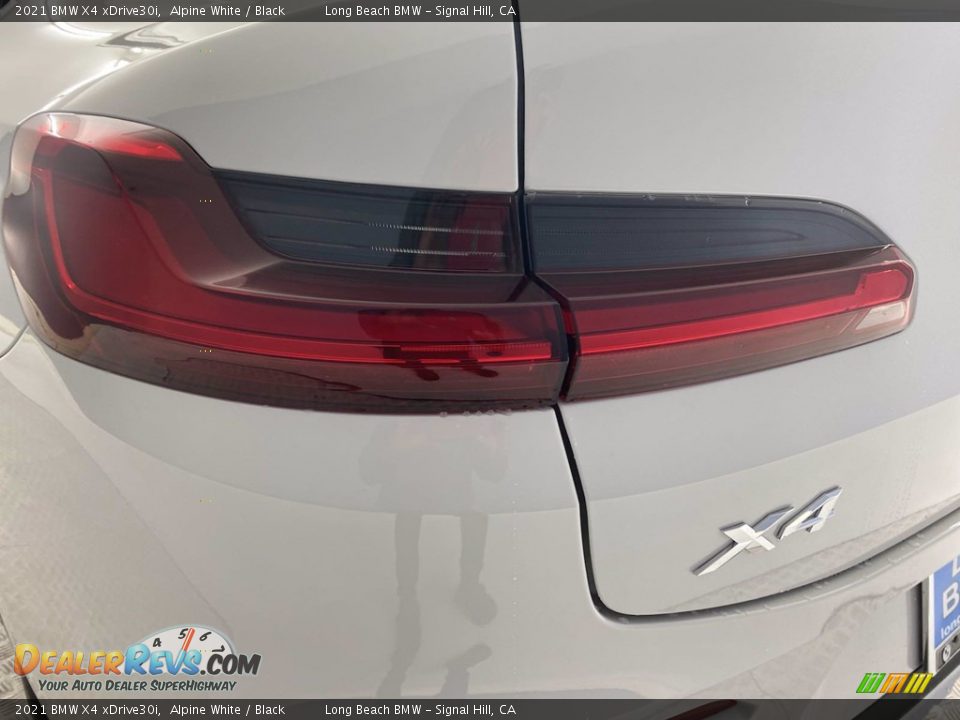 2021 BMW X4 xDrive30i Alpine White / Black Photo #6