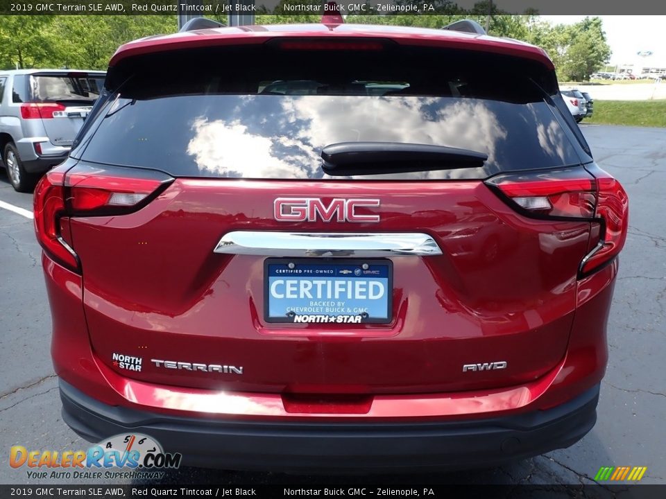 2019 GMC Terrain SLE AWD Red Quartz Tintcoat / Jet Black Photo #10