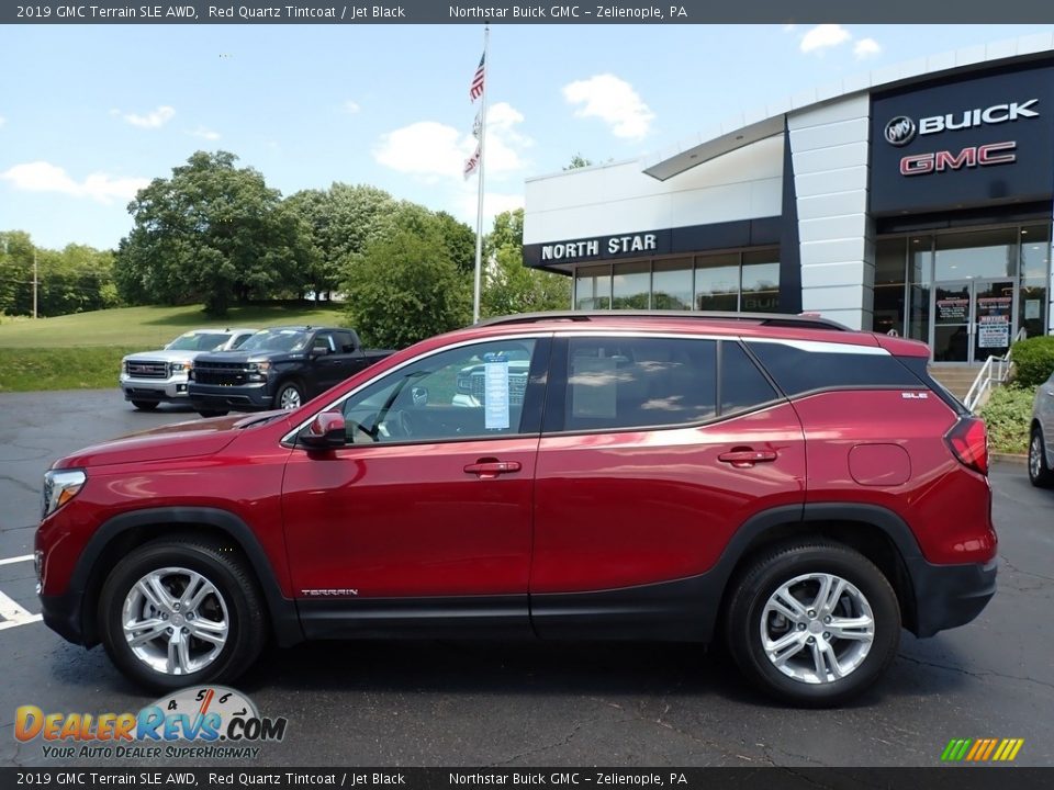 2019 GMC Terrain SLE AWD Red Quartz Tintcoat / Jet Black Photo #13