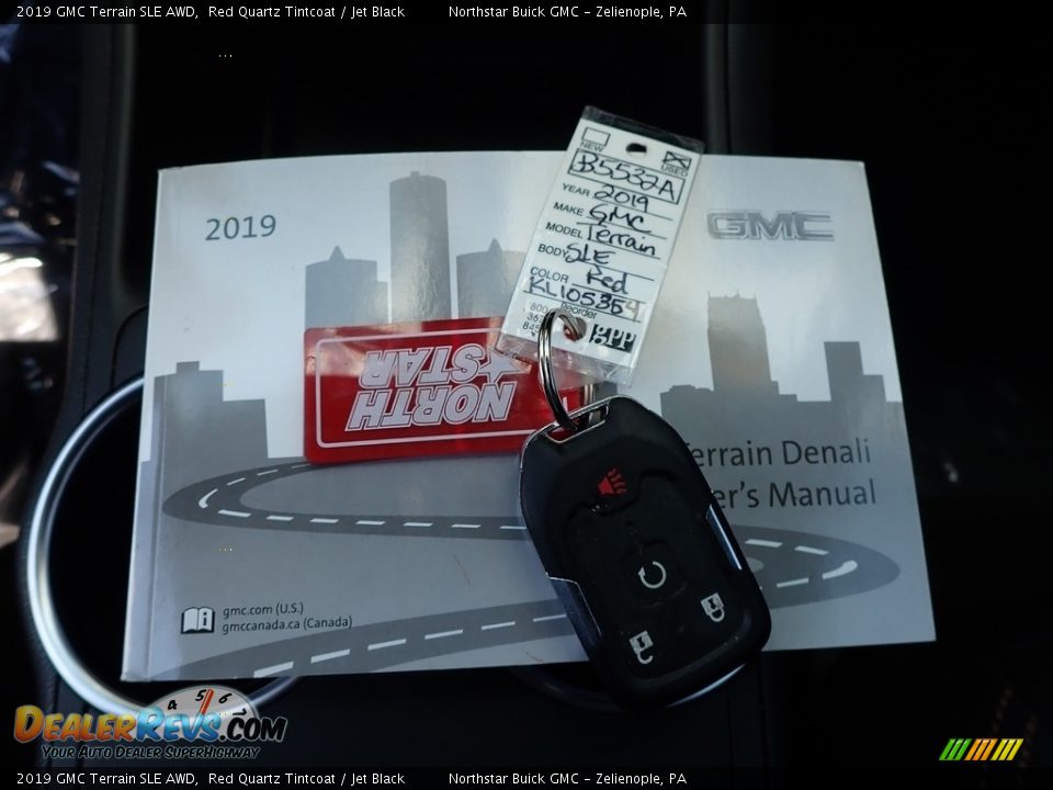 2019 GMC Terrain SLE AWD Red Quartz Tintcoat / Jet Black Photo #29