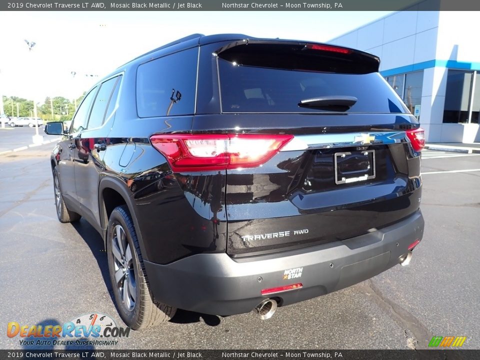 2019 Chevrolet Traverse LT AWD Mosaic Black Metallic / Jet Black Photo #5