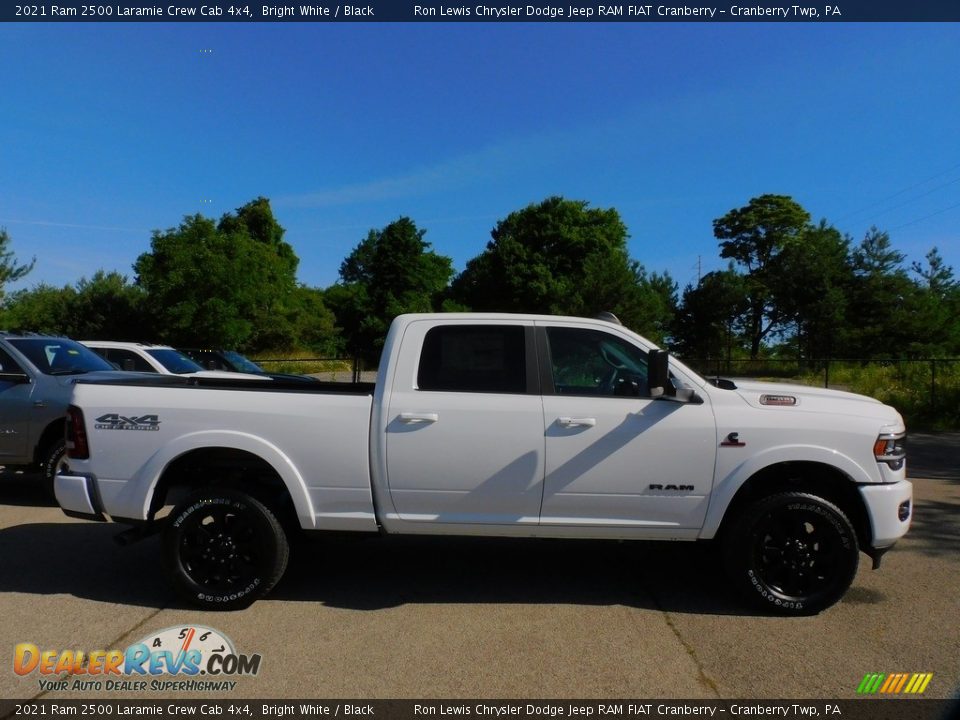 2021 Ram 2500 Laramie Crew Cab 4x4 Bright White / Black Photo #4