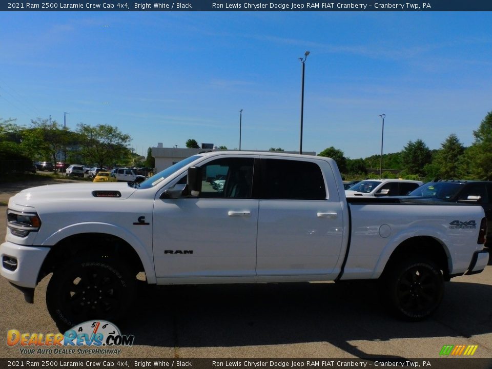 2021 Ram 2500 Laramie Crew Cab 4x4 Bright White / Black Photo #9