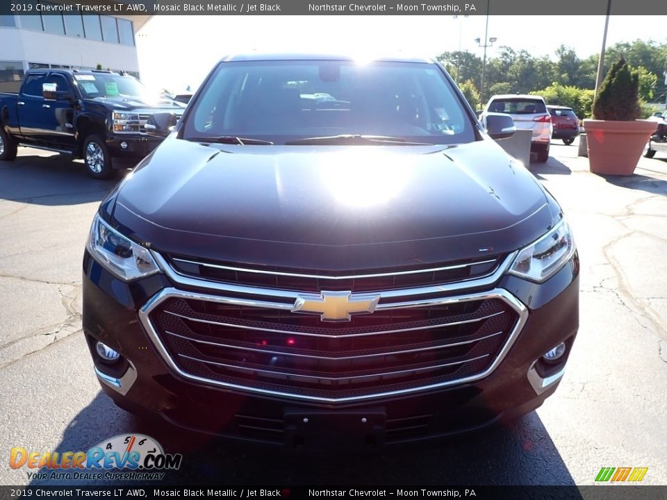 2019 Chevrolet Traverse LT AWD Mosaic Black Metallic / Jet Black Photo #13