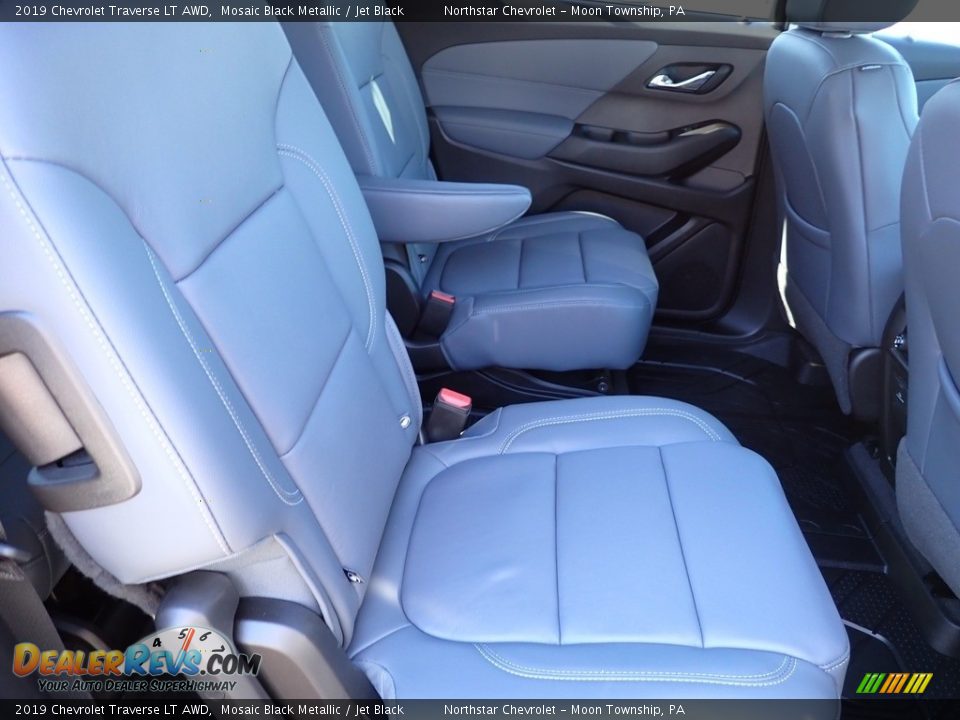 2019 Chevrolet Traverse LT AWD Mosaic Black Metallic / Jet Black Photo #19