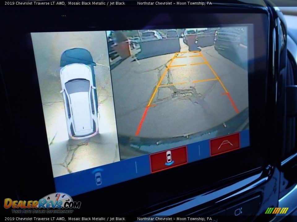 2019 Chevrolet Traverse LT AWD Mosaic Black Metallic / Jet Black Photo #30