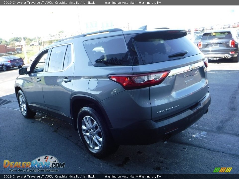 2019 Chevrolet Traverse LT AWD Graphite Metallic / Jet Black Photo #5