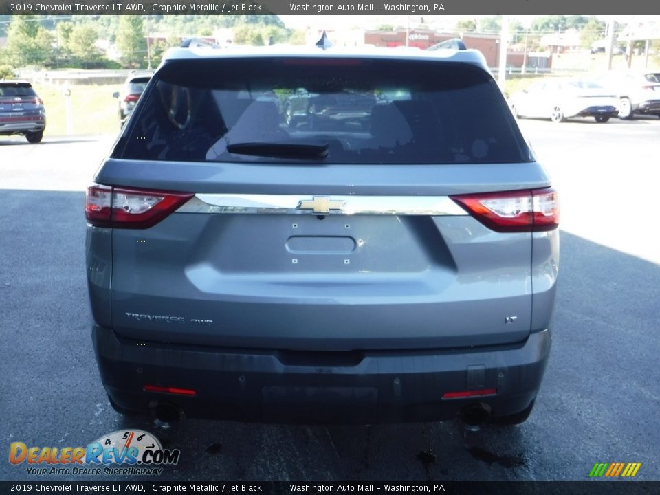 2019 Chevrolet Traverse LT AWD Graphite Metallic / Jet Black Photo #6