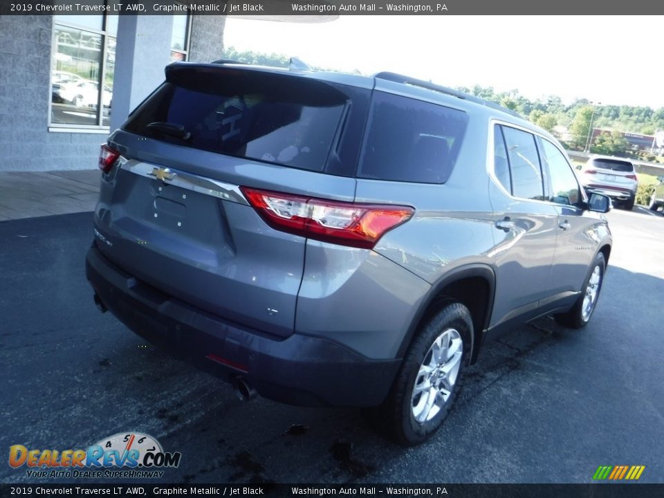 2019 Chevrolet Traverse LT AWD Graphite Metallic / Jet Black Photo #9