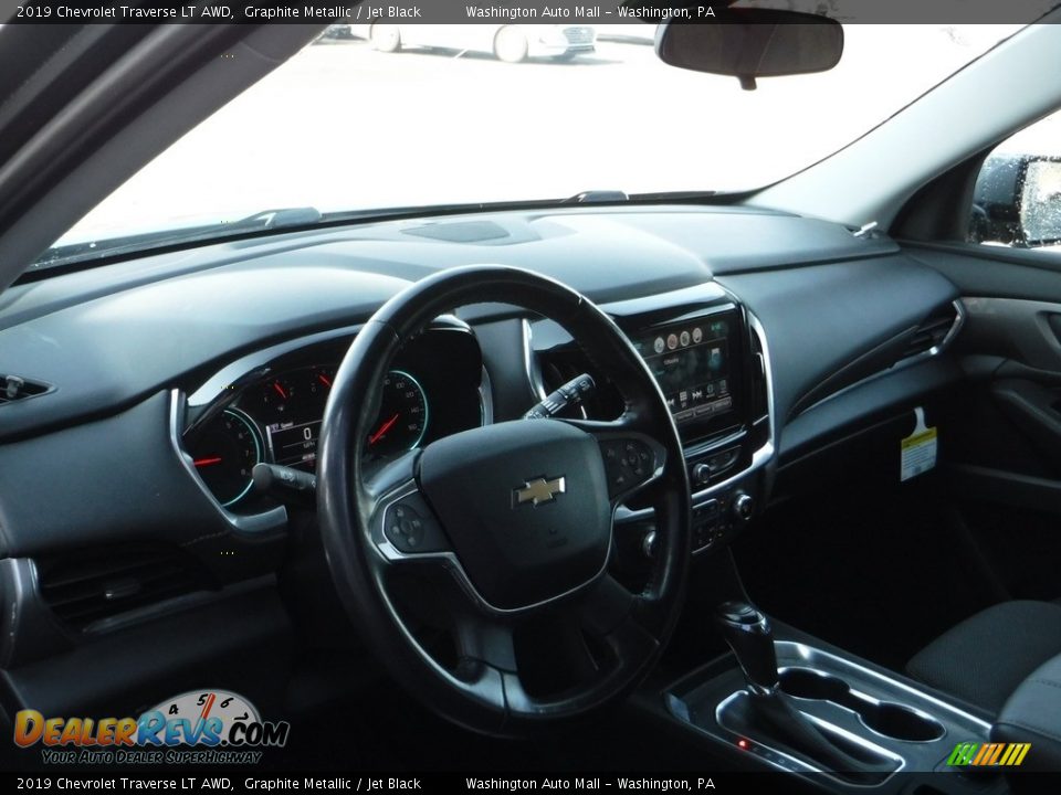2019 Chevrolet Traverse LT AWD Graphite Metallic / Jet Black Photo #10