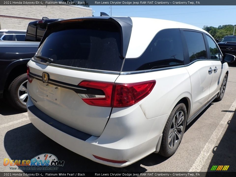 2021 Honda Odyssey EX-L Platinum White Pearl / Black Photo #4