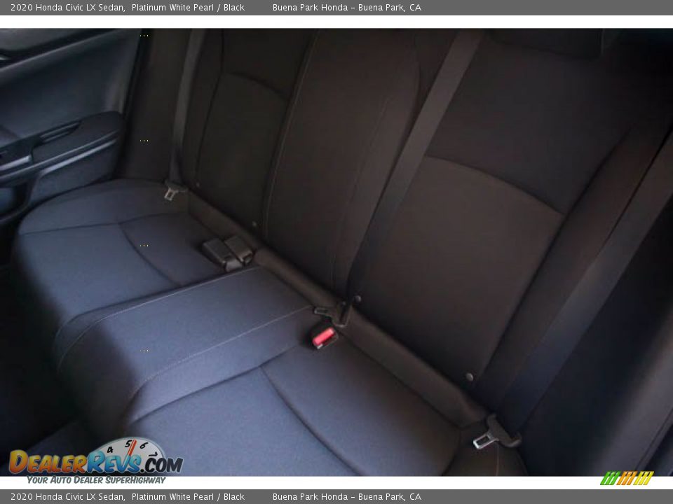 2020 Honda Civic LX Sedan Platinum White Pearl / Black Photo #19