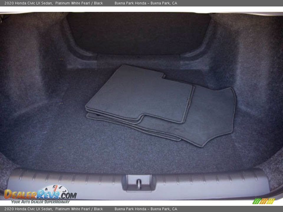 2020 Honda Civic LX Sedan Platinum White Pearl / Black Photo #20