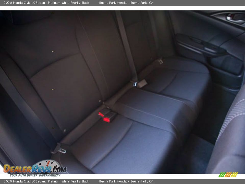 2020 Honda Civic LX Sedan Platinum White Pearl / Black Photo #22