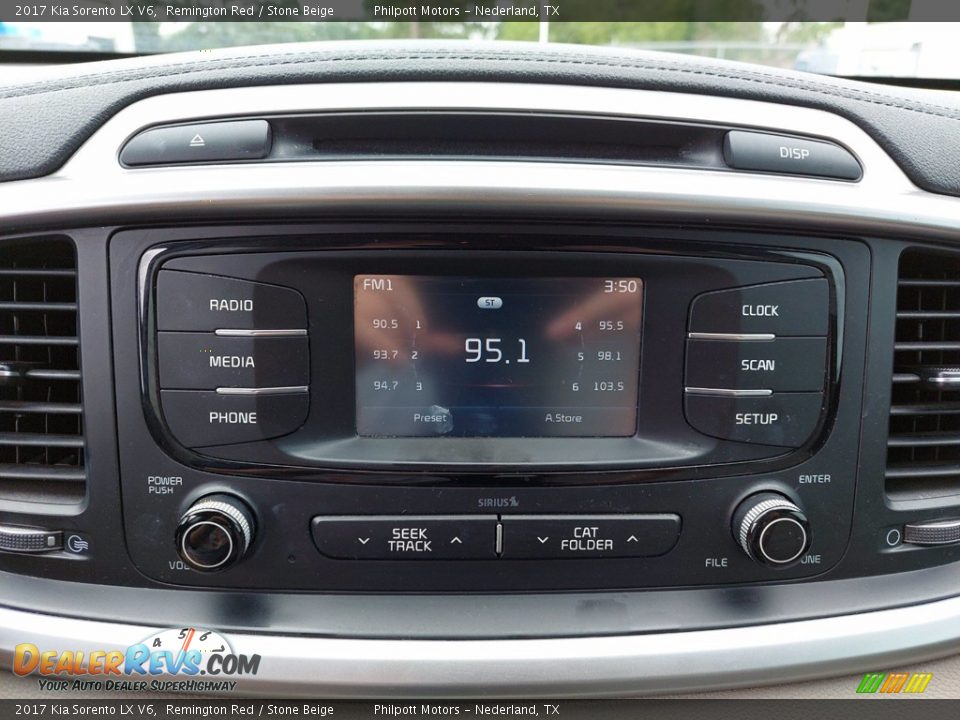 Audio System of 2017 Kia Sorento LX V6 Photo #20