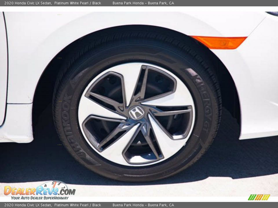 2020 Honda Civic LX Sedan Platinum White Pearl / Black Photo #36