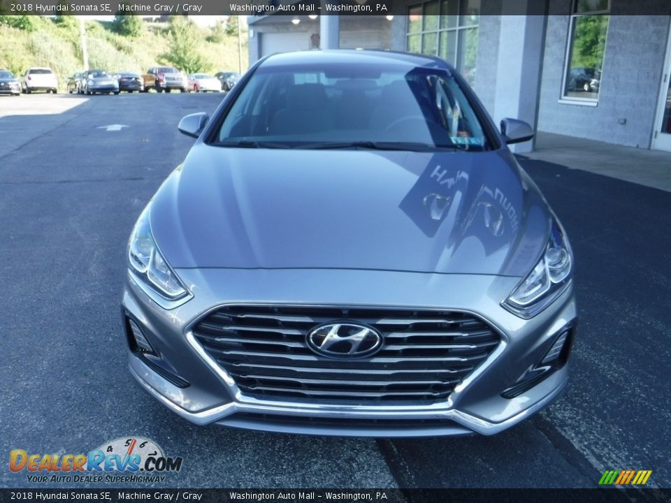 2018 Hyundai Sonata SE Machine Gray / Gray Photo #3