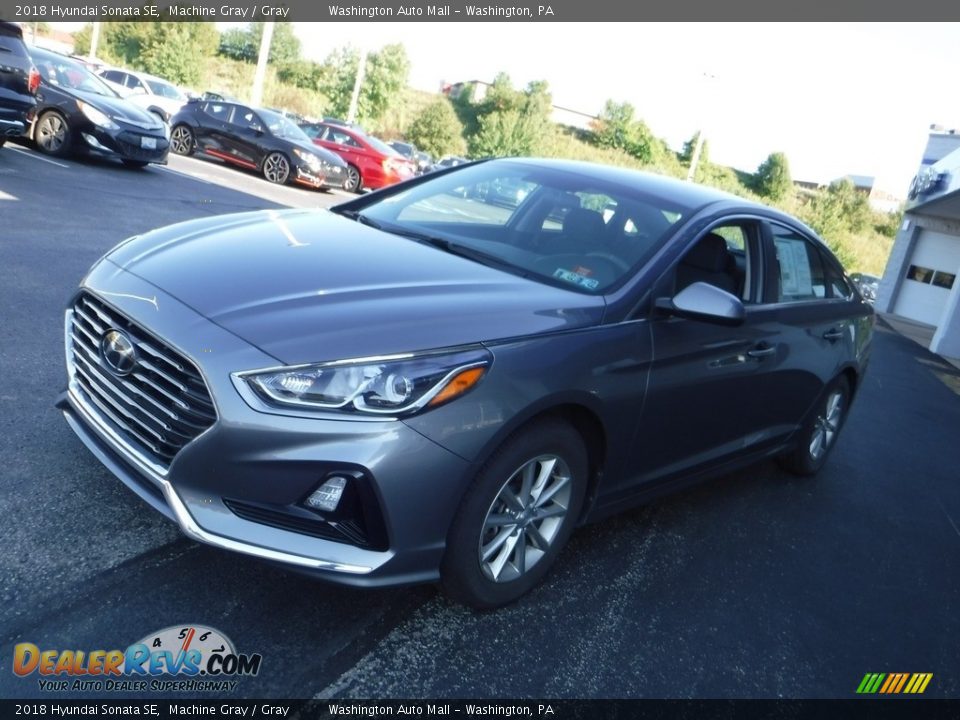 2018 Hyundai Sonata SE Machine Gray / Gray Photo #4