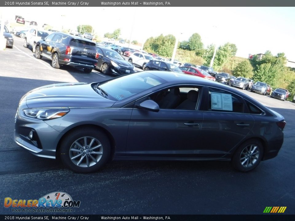 2018 Hyundai Sonata SE Machine Gray / Gray Photo #5