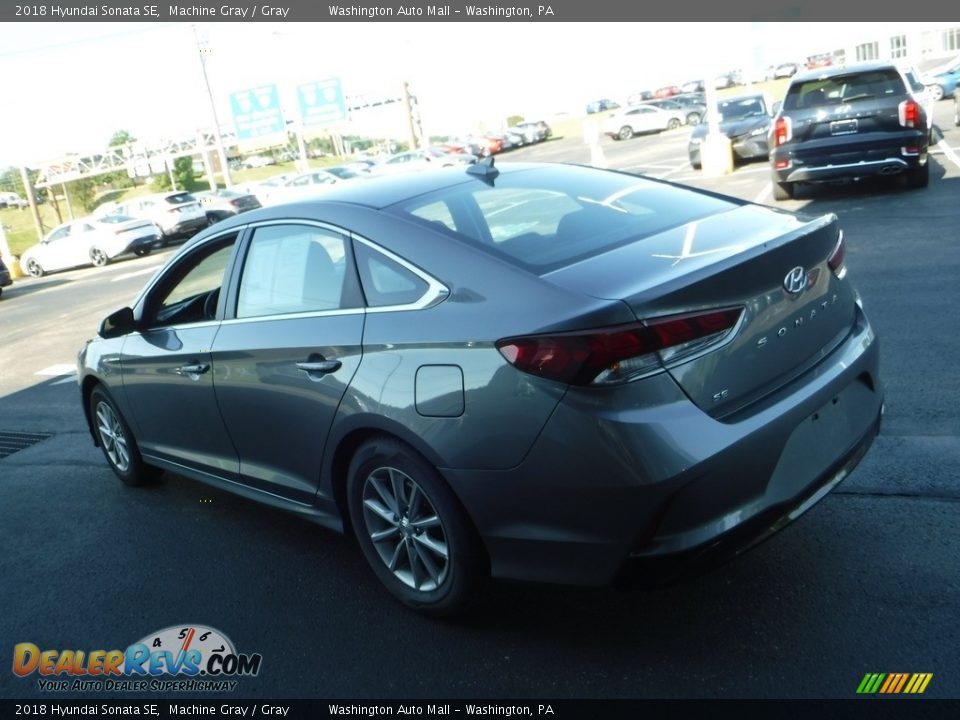 2018 Hyundai Sonata SE Machine Gray / Gray Photo #6