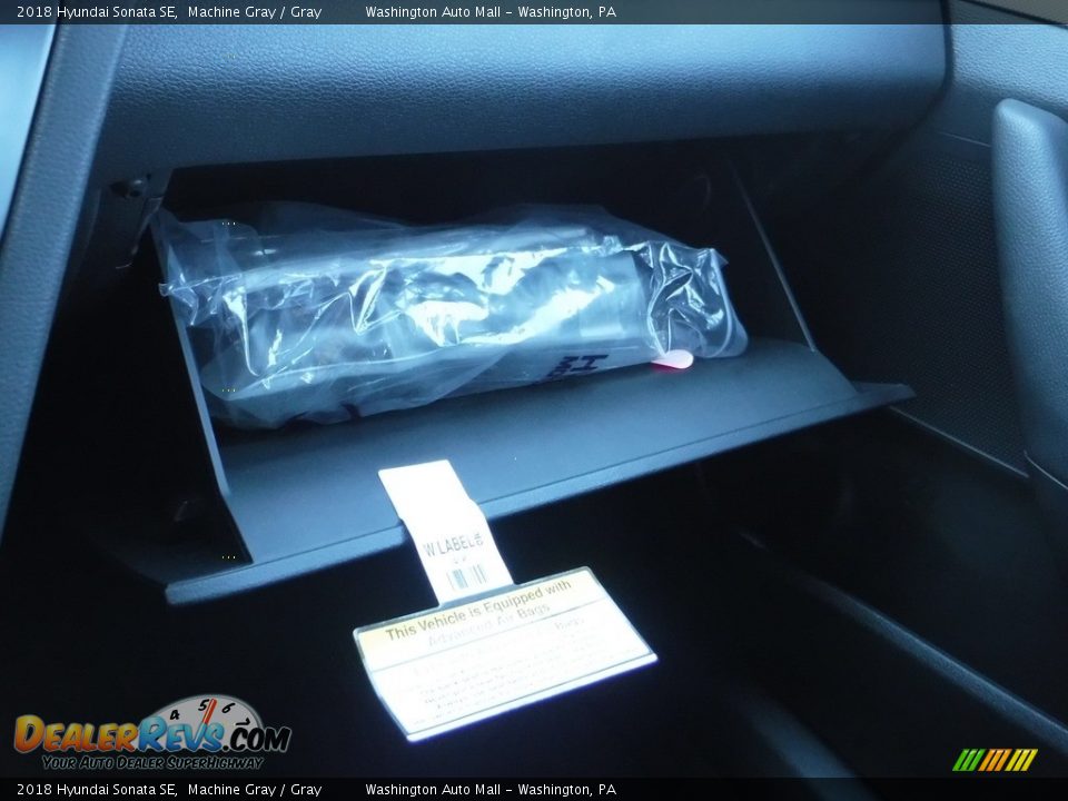 2018 Hyundai Sonata SE Machine Gray / Gray Photo #25