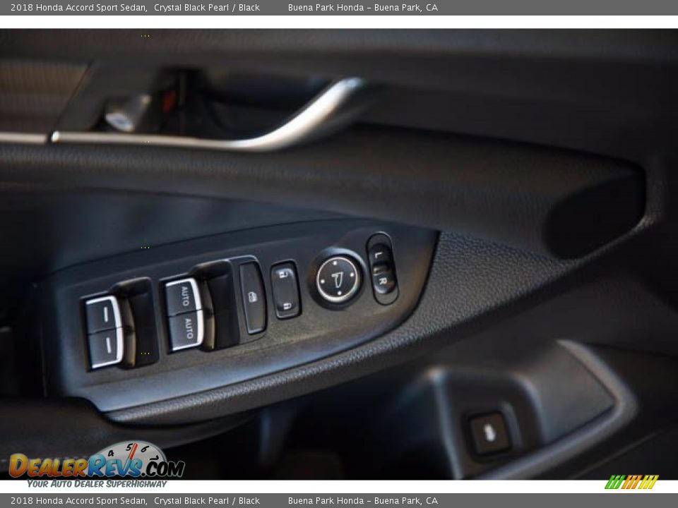 2018 Honda Accord Sport Sedan Crystal Black Pearl / Black Photo #29