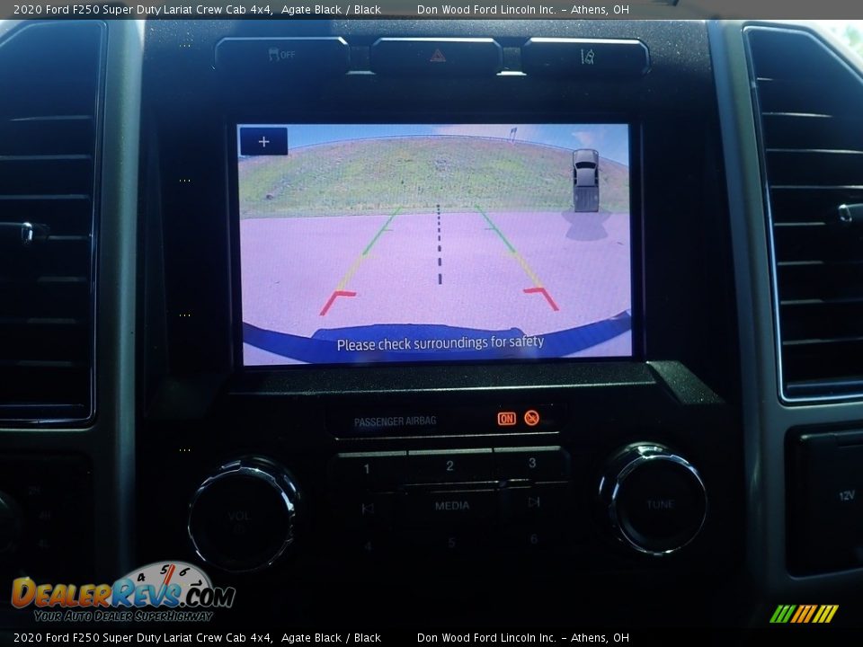 2020 Ford F250 Super Duty Lariat Crew Cab 4x4 Agate Black / Black Photo #2
