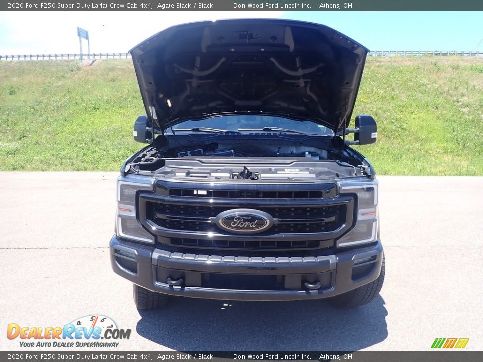 2020 Ford F250 Super Duty Lariat Crew Cab 4x4 Agate Black / Black Photo #6