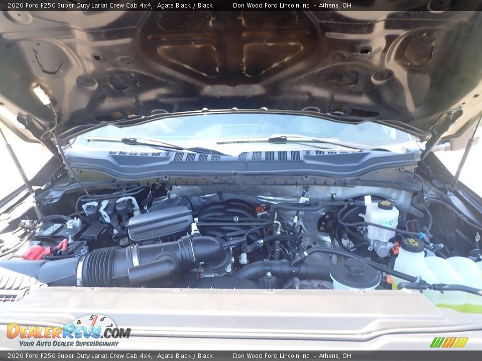 2020 Ford F250 Super Duty Lariat Crew Cab 4x4 Agate Black / Black Photo #7